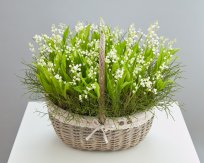 Luxury композиция с ароматными ландышами